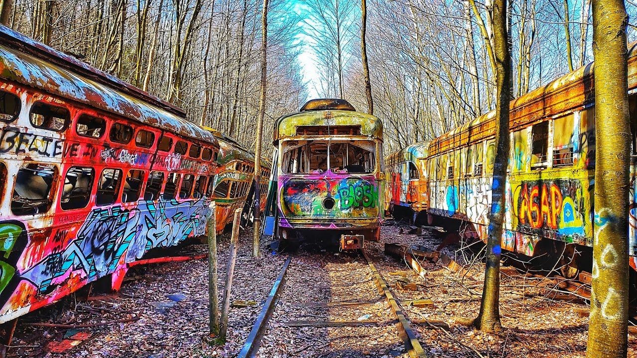 Graveyard of Historic American Trolleys Heads to the Scrapper Later This Year