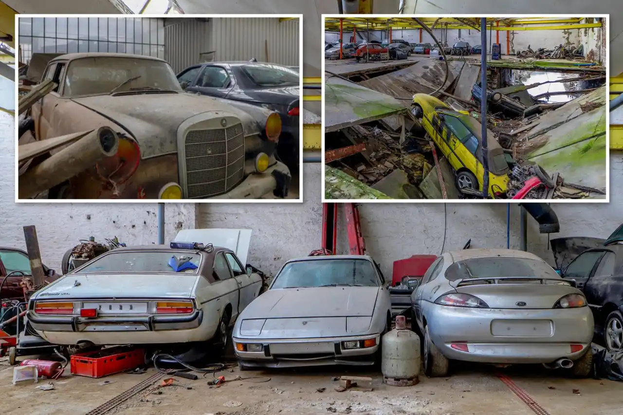 Abandoned Warehouse Filled With Vintage Cars Finding Old Cars   Newspress Collage 22414459 1684499529947 .webp