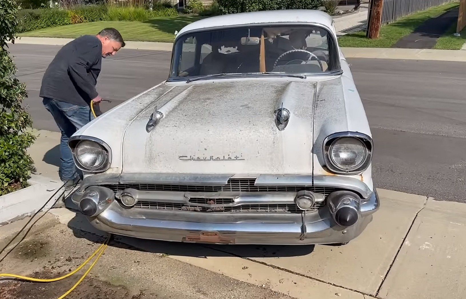 1957 Chevrolet 150 Awakens after Four Decades of Slumber