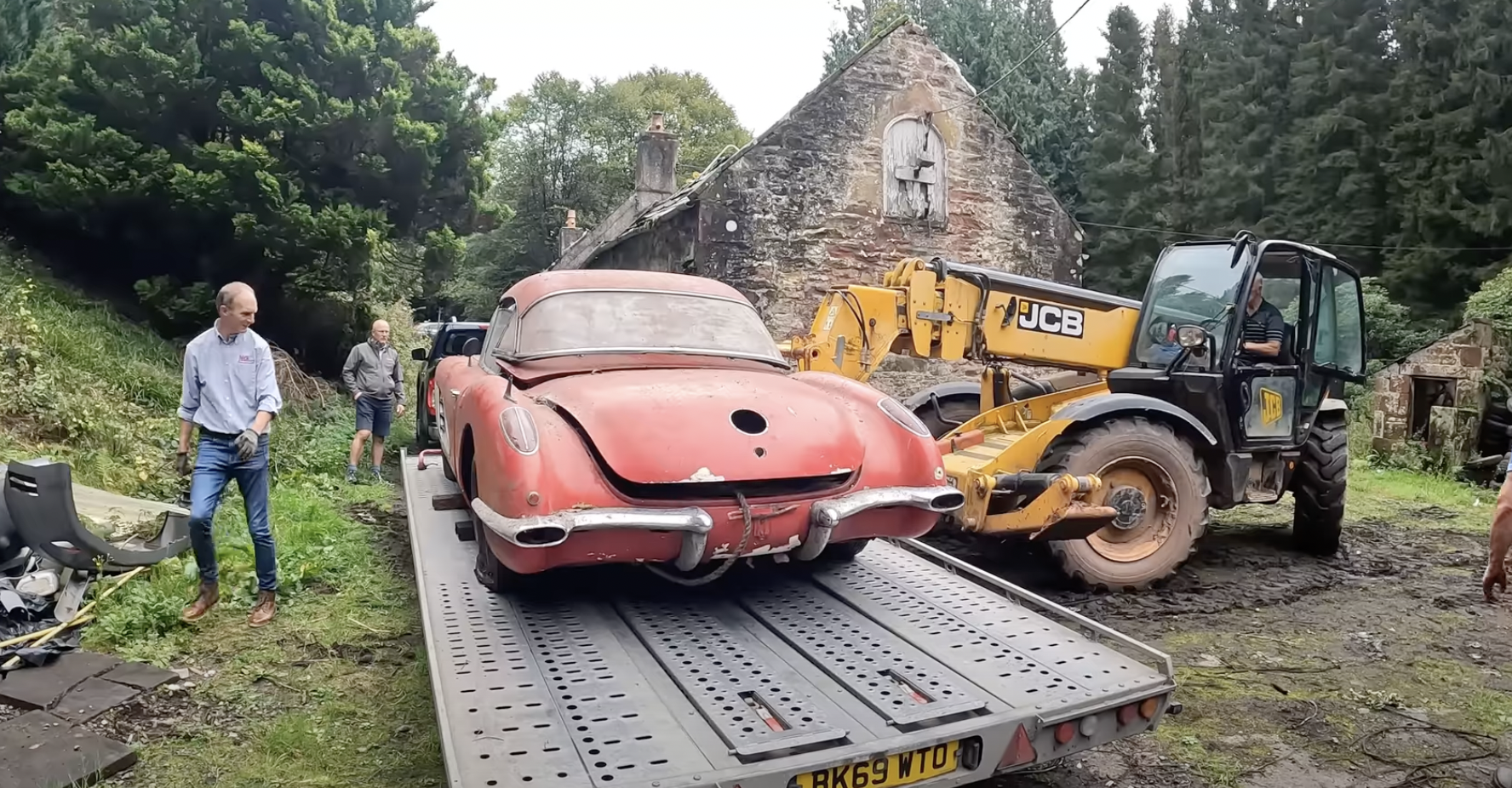Scottish Barn Find Corvette And More