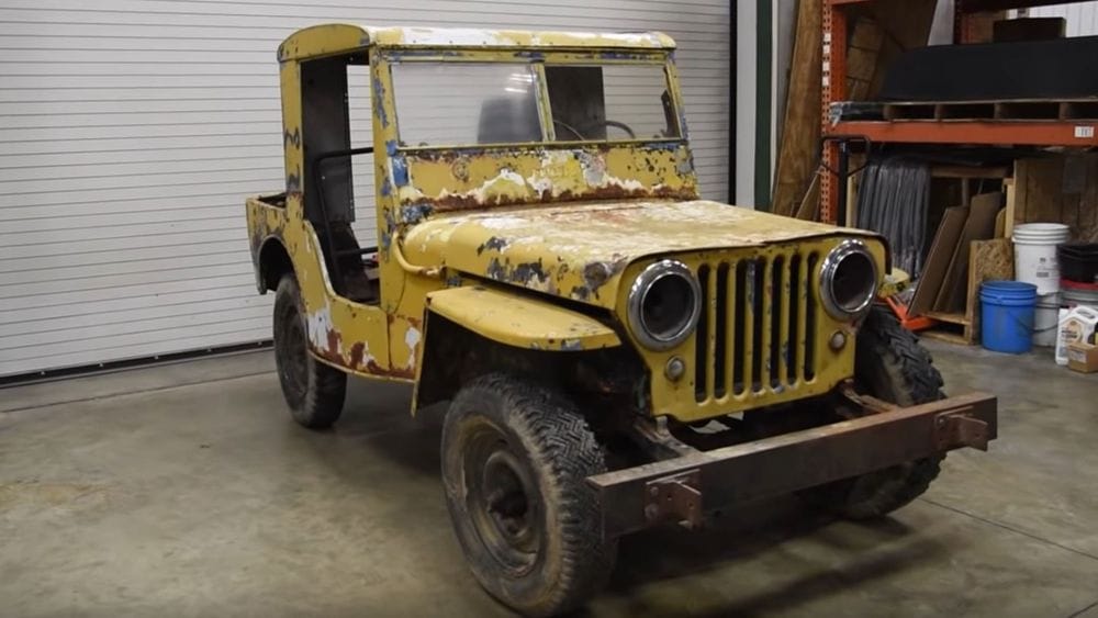 The Ambitious Restoration of a Barn Find Willys Jeep CJ-2A