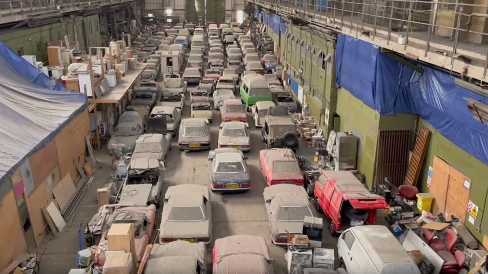 Massive Classic Car Treasure Trove Discovered in London Warehouse