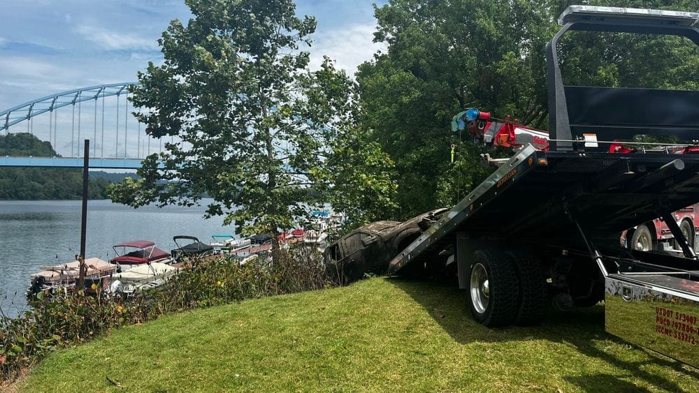 Dive Team Discovers Stolen Truck in Ohio River, But Not All Tales End Happily