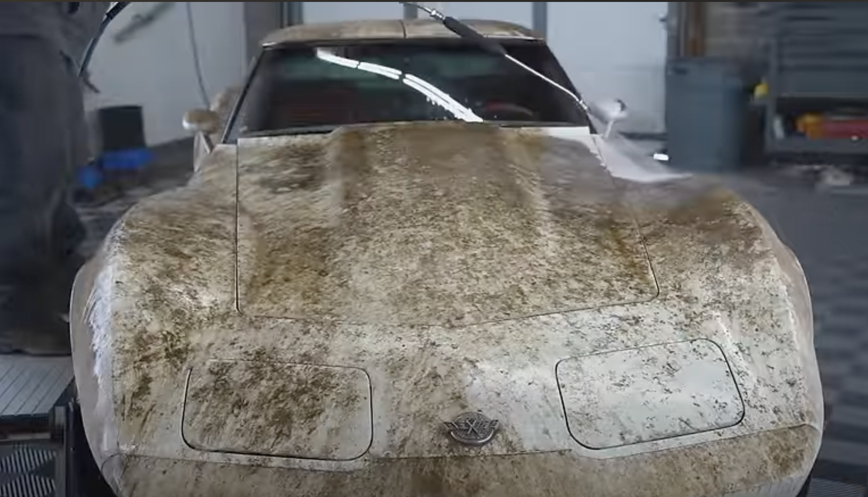 1978 Chevy Corvette Unearthed And Washed
