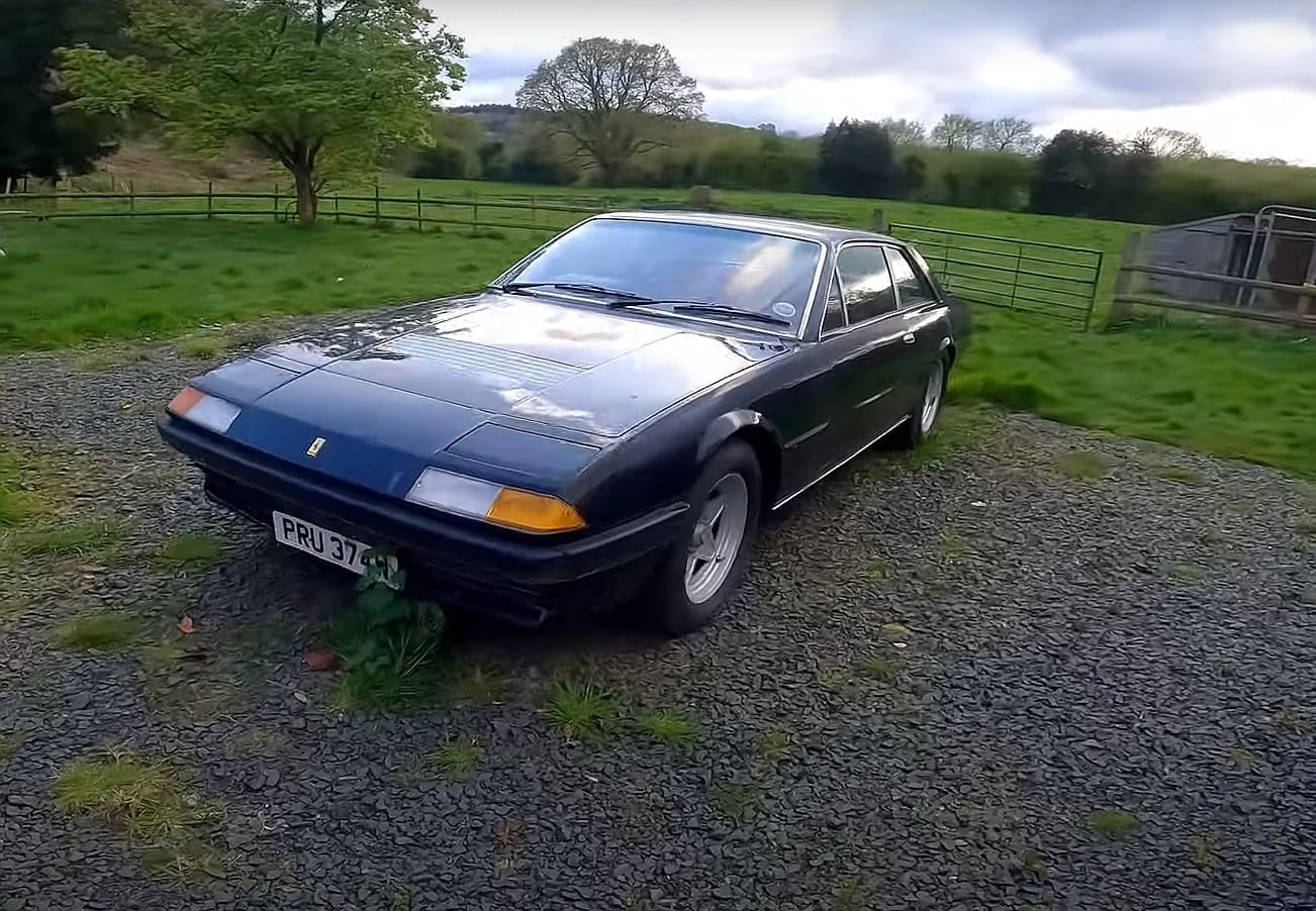Rediscovering a Rare 1970s Ferrari 400 After Decades of Neglect