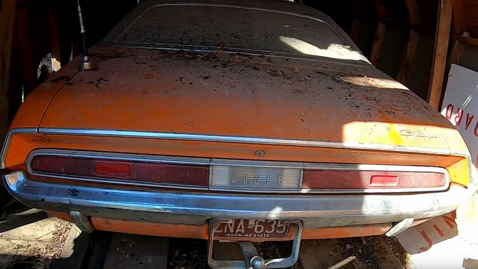 Barn Find: 1970 Dodge Challenger Hides A Mess
