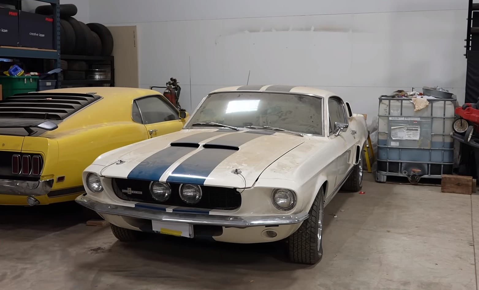 Rare Ford Mustangs and Shelbys Discovered in Hidden Warehouse