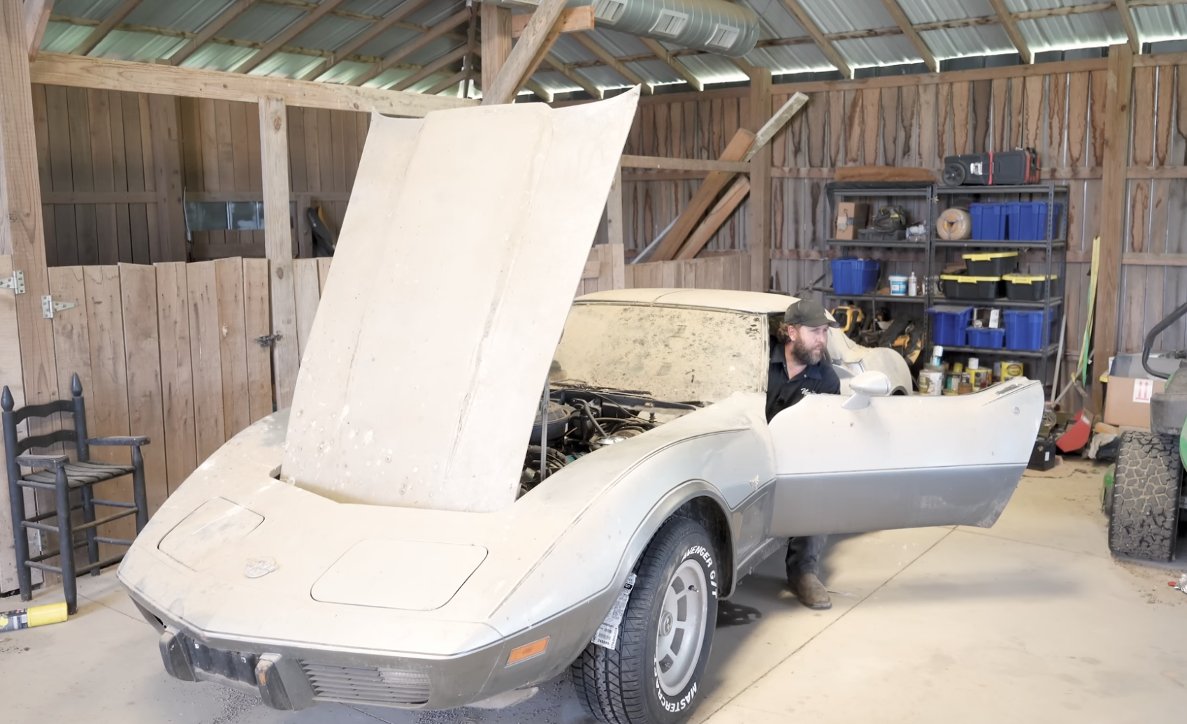 1978 Anniversary Corvette Resurrected After 37 Years of Dormancy