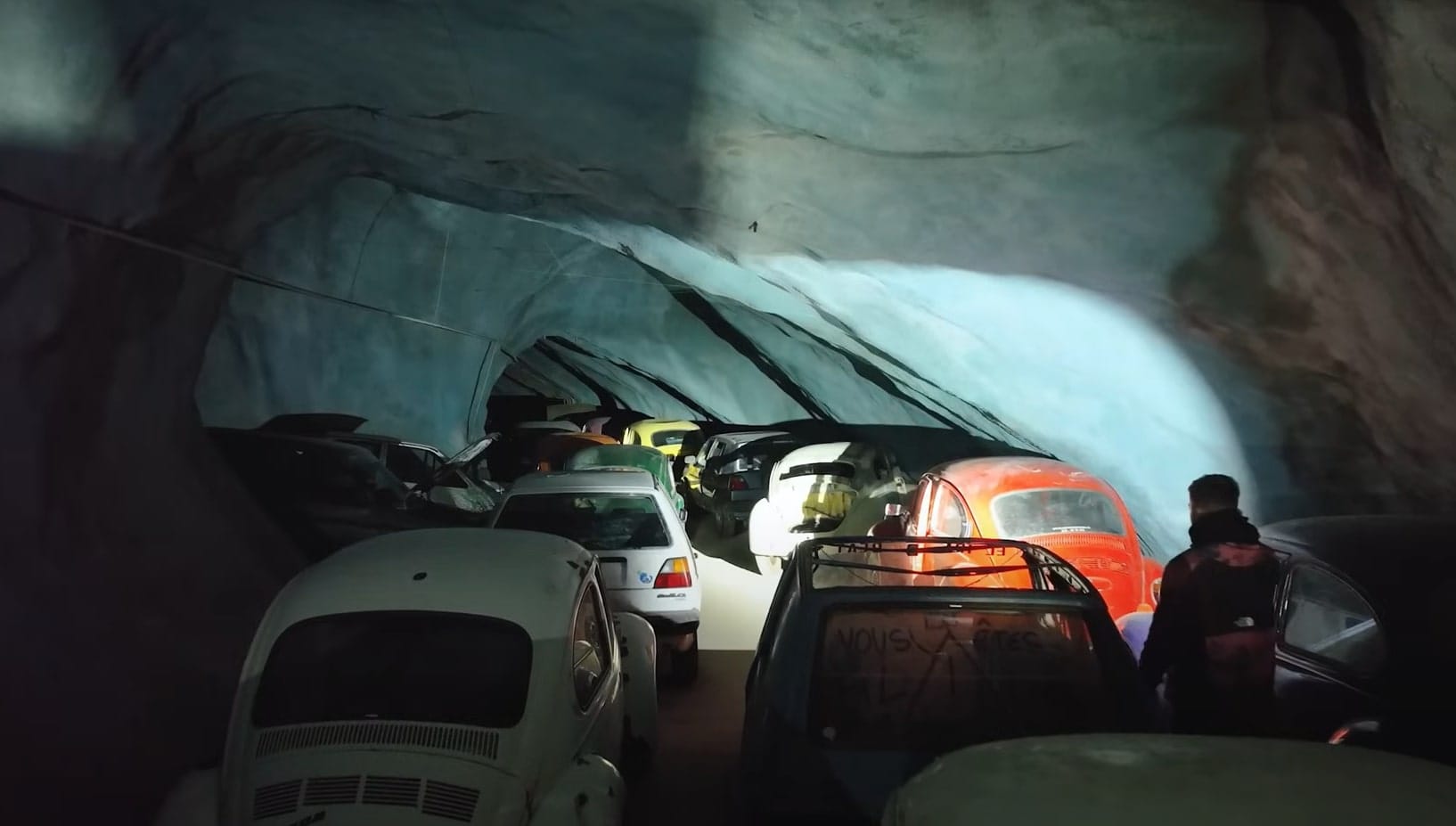 Abandoned Mine in Switzerland Houses Over 100 Classic Volkswagens